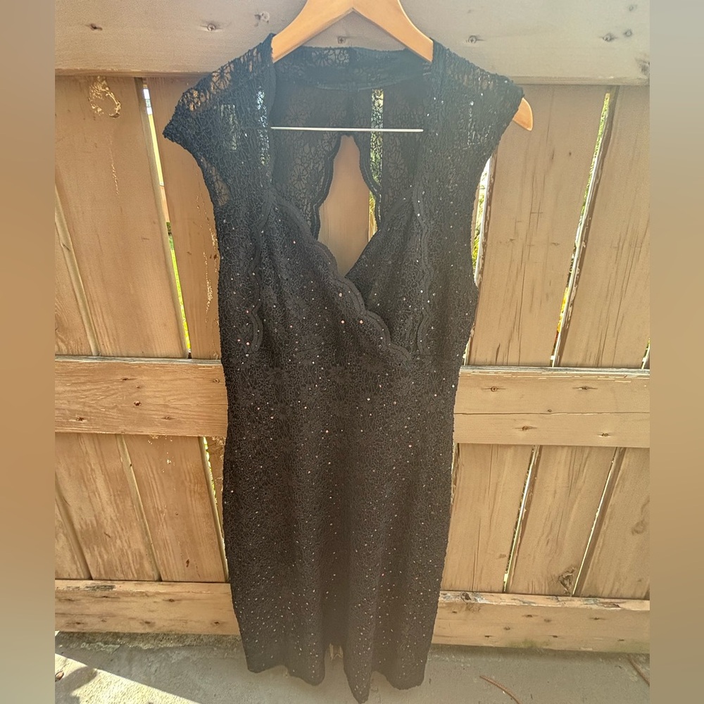 🎉NWT🎉 Elegant Black Lace Dress